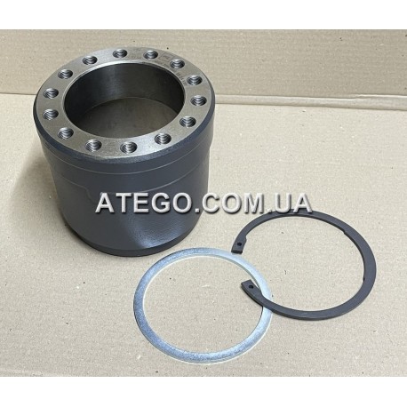 Передня ступиця Mercedes Atego на колеса 19,5 9753300425 (без підшипника). Peters